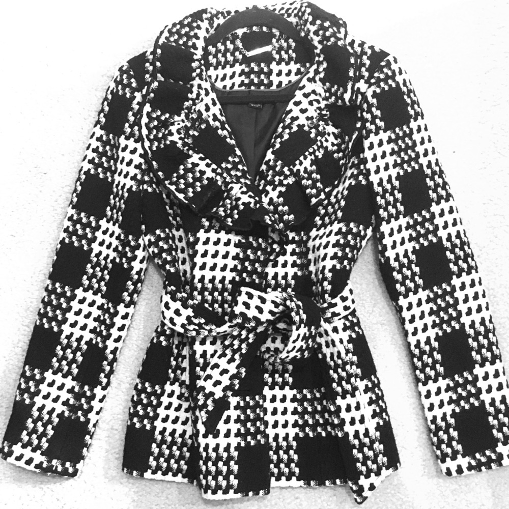 WHBM Wool Blend Pea Coat